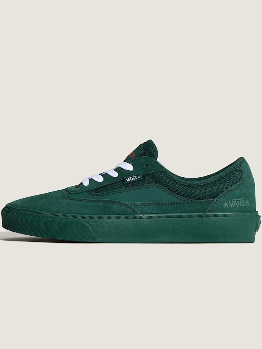 Vans X Atiba Professional Skate Curren Caples Women 8 Emerald Green Suede 062026 - Picture 2 of 10